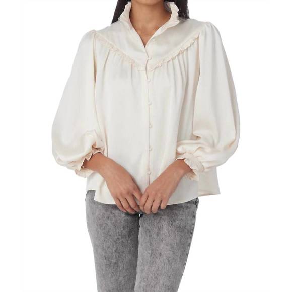 CROSBY BY MOLLIE BURCH Tops - NEW CROSBY BY MOLLIE BURCH wells top in ivory